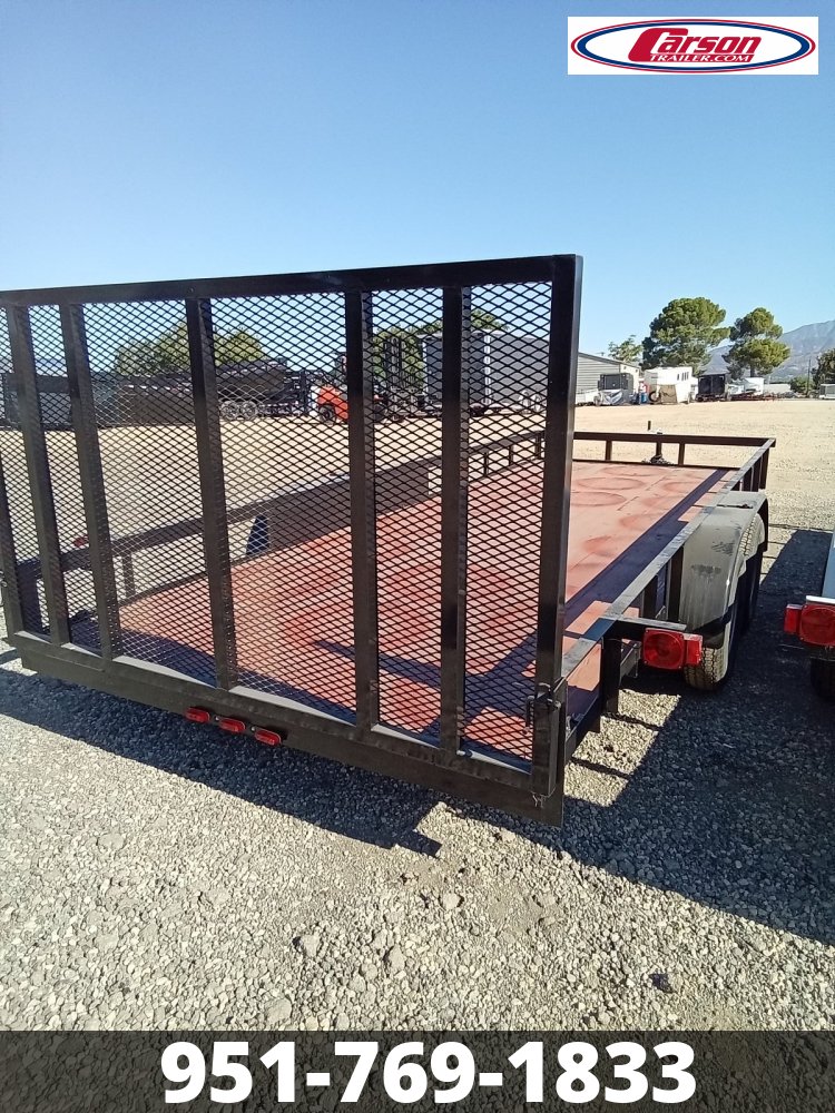 2024 CARSON T/A 7' X 18' STANDARD UTILITY TRAILER