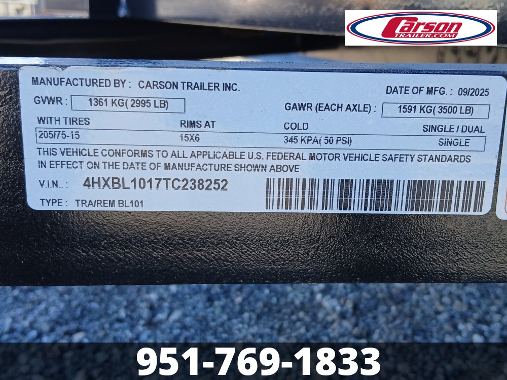 77x10 Carson Landscape Trailer