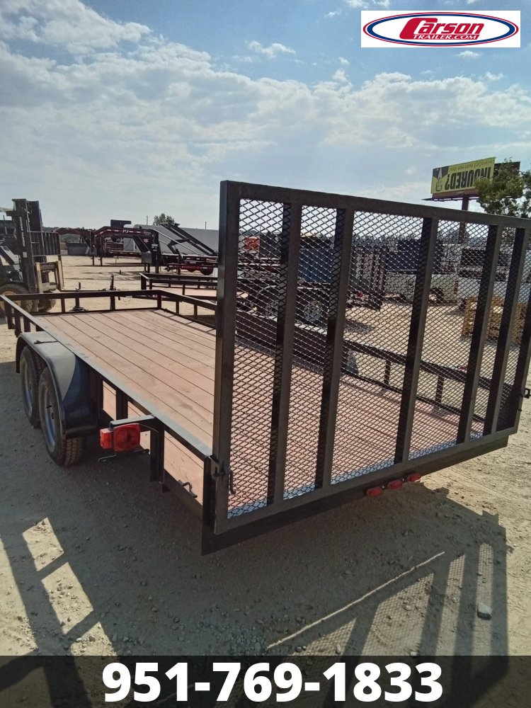 2024 CARSON T/A 7' X 18' STANDARD UTILITY TRAILER