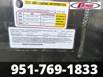 CONSIGNMENT..102"x22' Maxxd Tilt Deck Trailer - HEAVY-DUTY, FULLY LOADED!