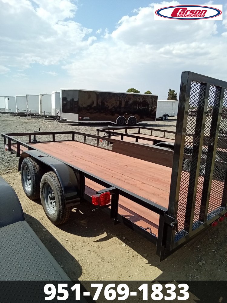 2024 CARSON T/A 7' X 18' STANDARD UTILITY TRAILER