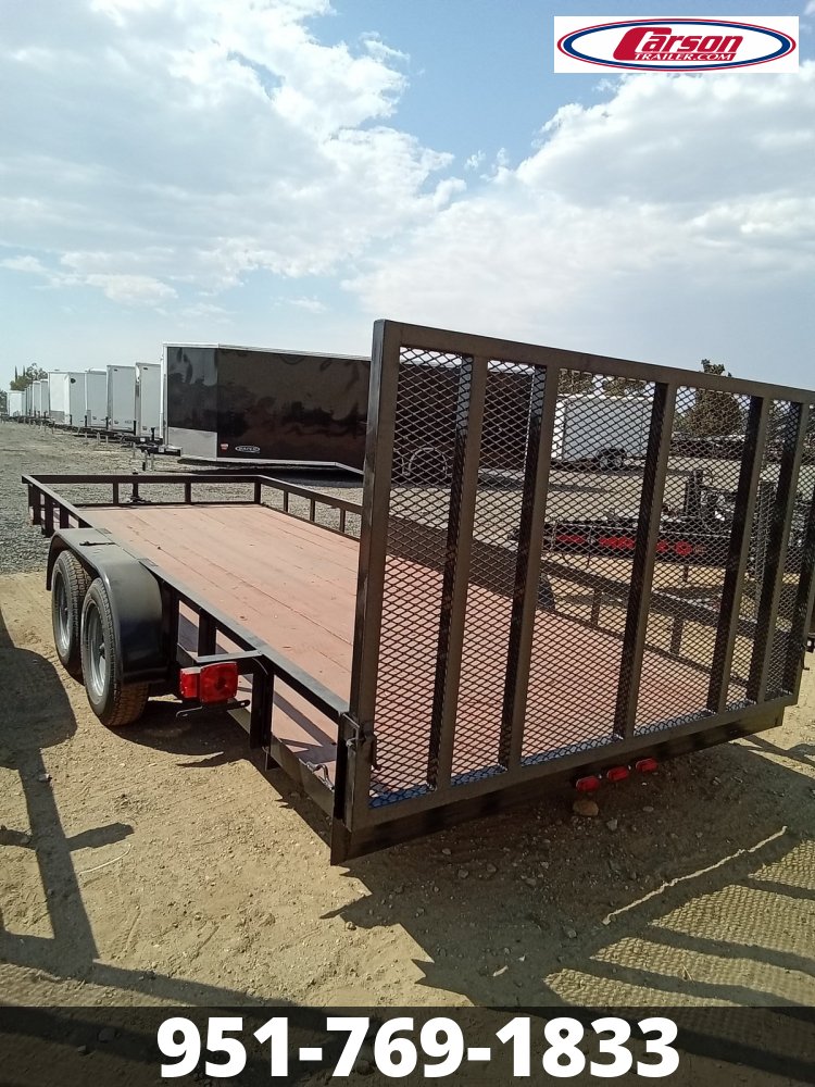 2024 CARSON T/A 7' X 18' STANDARD UTILITY TRAILER