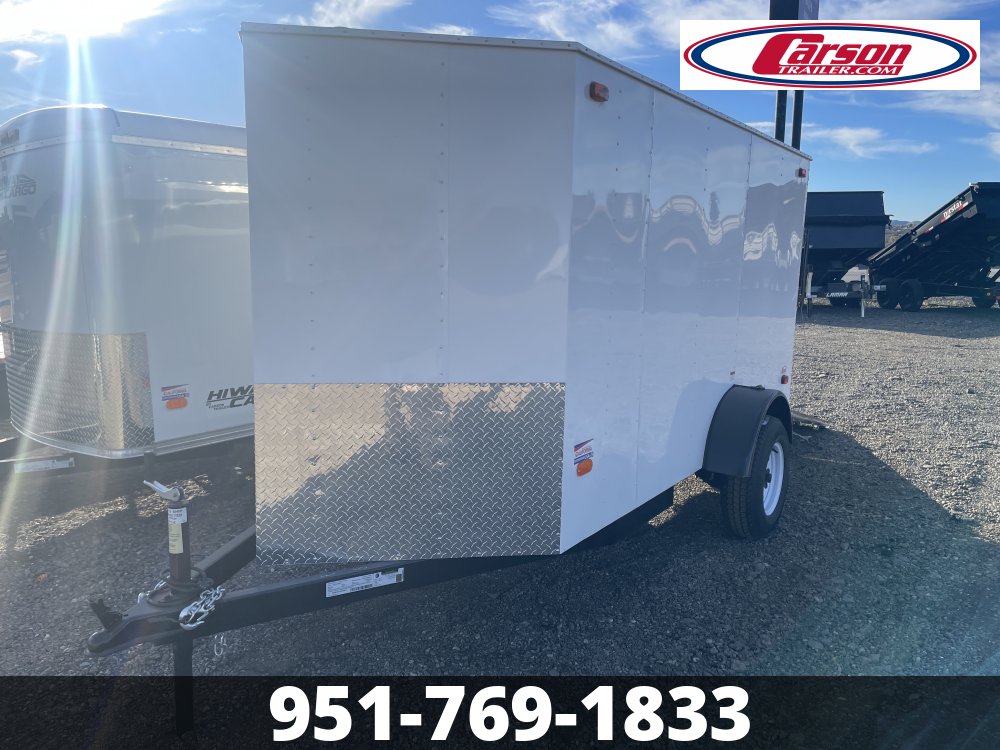 2025 CARSON EL 5' X 10' ENCLOSED TRAILER