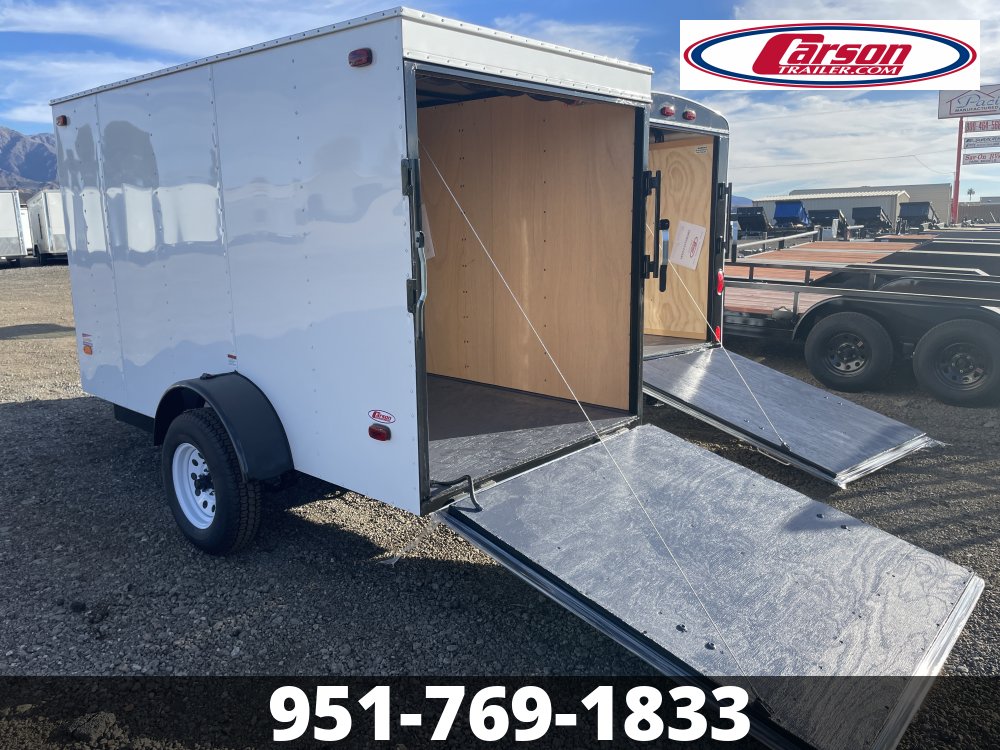 2025 CARSON EL 5' X 10' ENCLOSED TRAILER