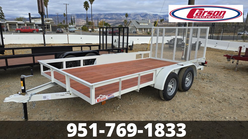 2025 CARSON 7' X 14' UTILITY TRAILER