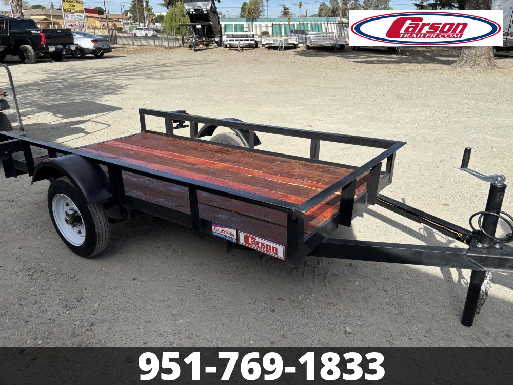 2022 CARSON S/A 4' X 8' LW MINI UTILITY TRAILER WITH 2K TOP WIND JACK