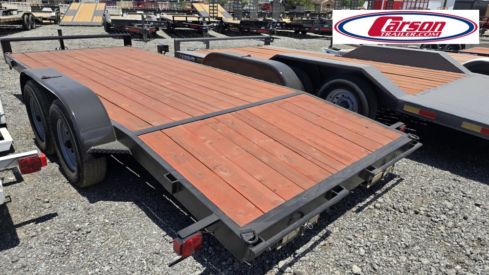 83x18 Carson Trailer Open Car Hauler