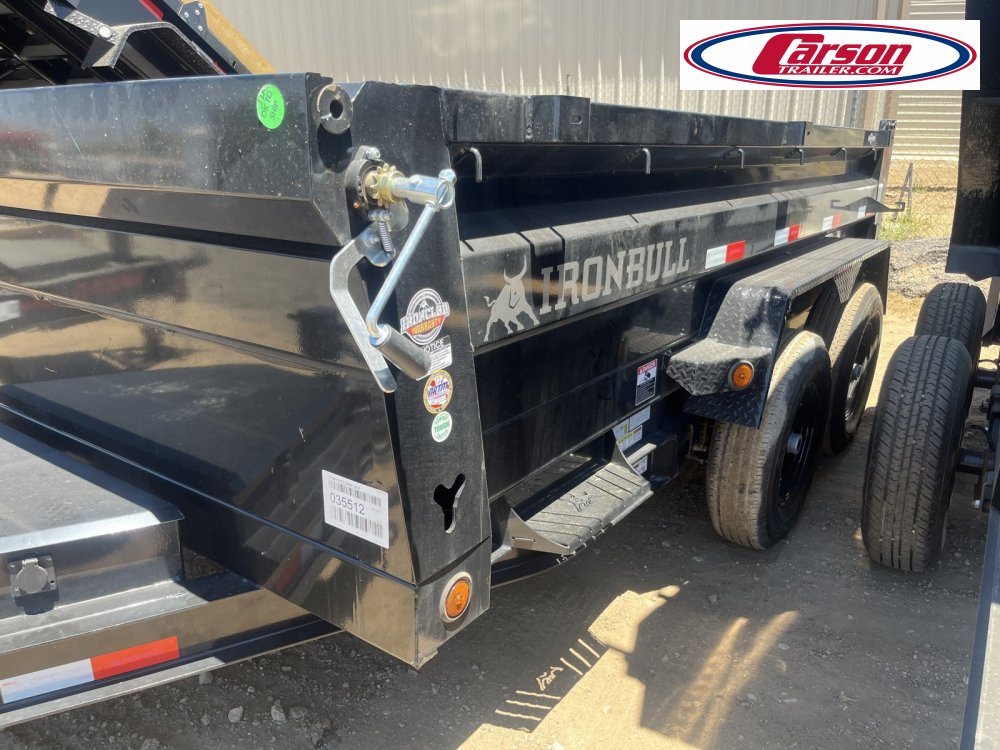2024 IRONBULL 83" X 12' DUMP TRAILER