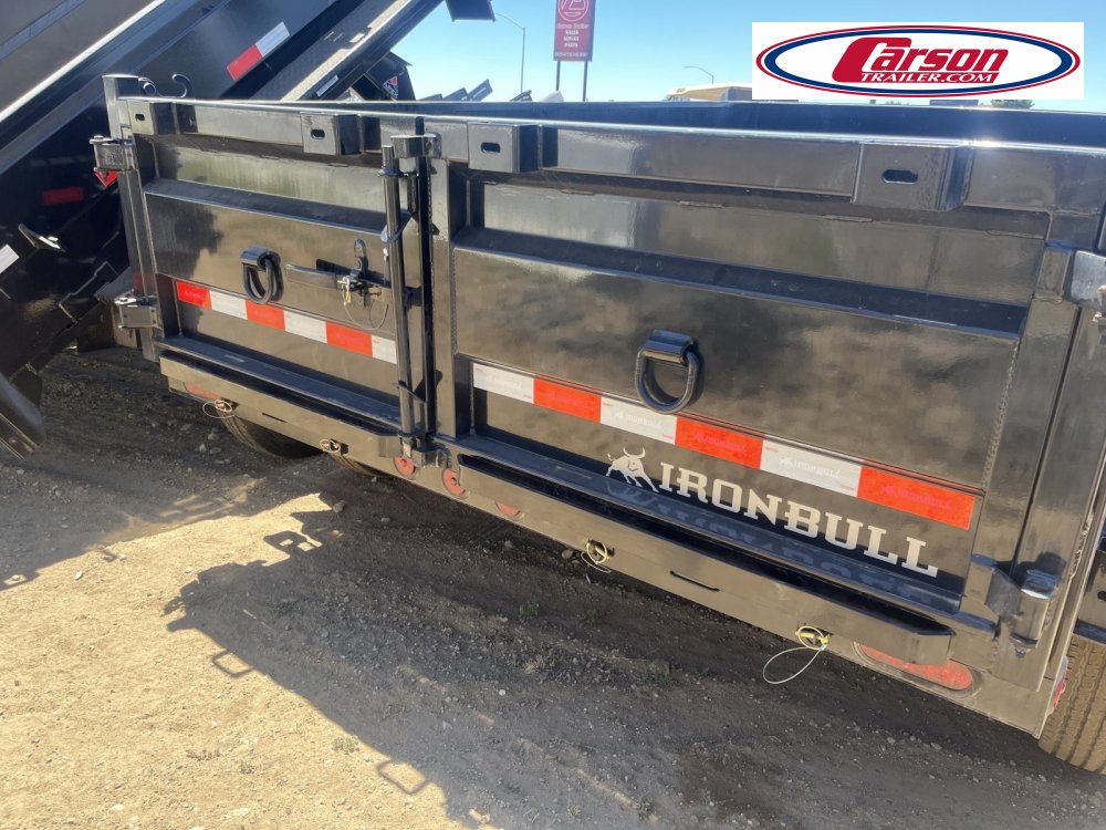 2024 IRONBULL 83" X 12' DUMP TRAILER