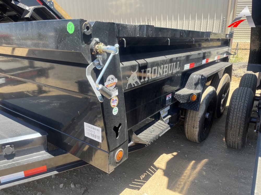 2024 IRONBULL 83" X 12' DUMP TRAILER