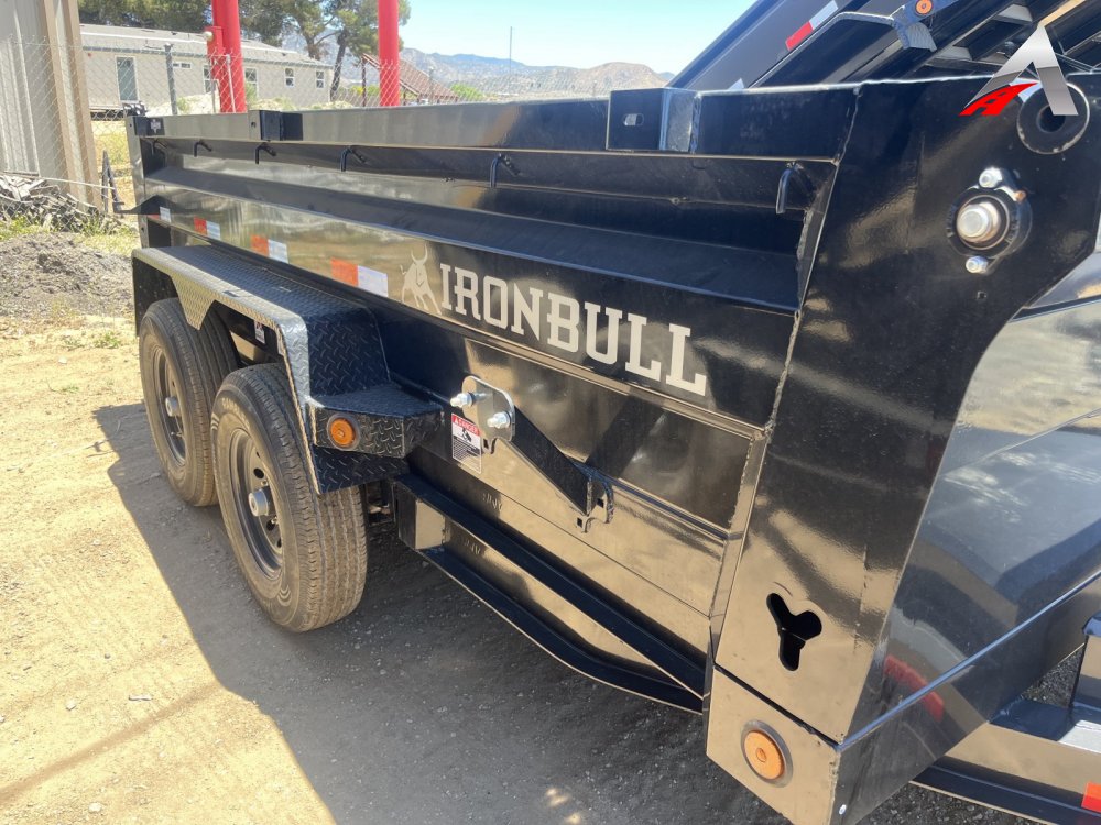 2024 IRONBULL 83" X 12' DUMP TRAILER