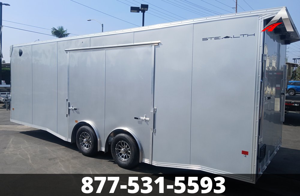 102x24 Stealth Trailers Enclosed Car Hauler