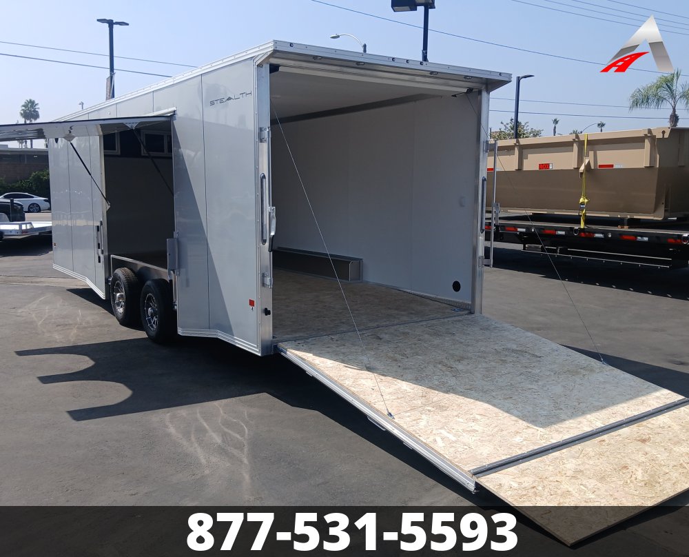 102x24 Stealth Trailers Enclosed Car Hauler