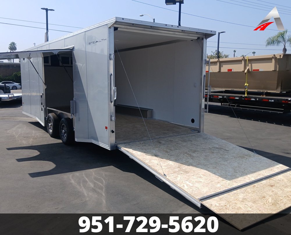 102x24 Stealth Trailers Enclosed Car Hauler