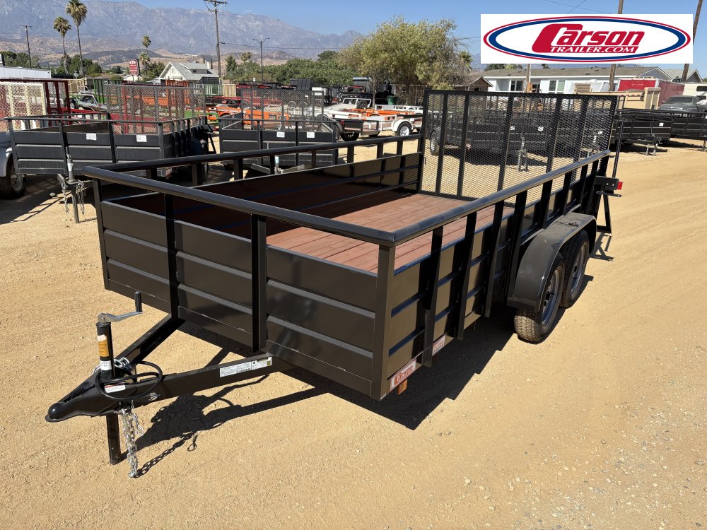 82x14 Carson Trailer Landscape Trailer