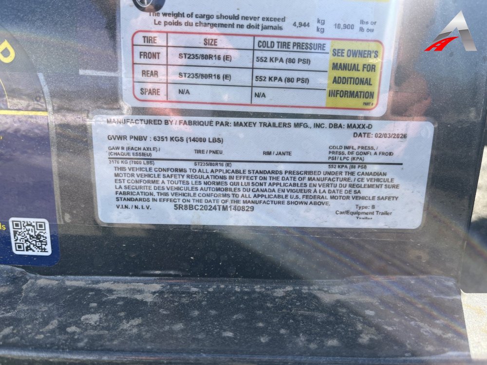 102x20 Maxx-D Open Car Hauler