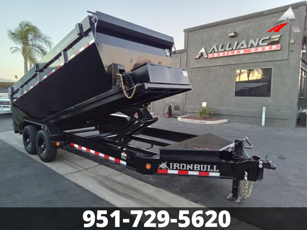 2025 IRONBULL 83" X 16' ROLL OFF DUMP TRAILER