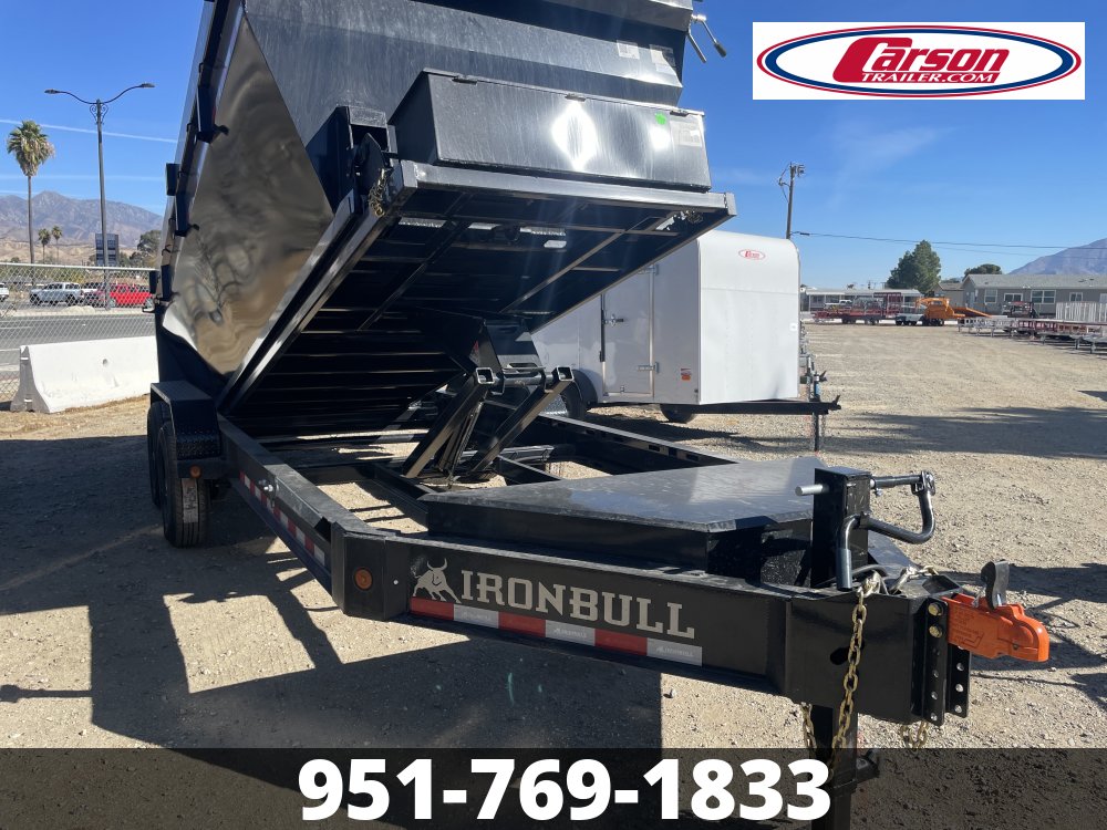 2025 IRONBULL 83" X 16' ROLL OFF DUMP TRAILER