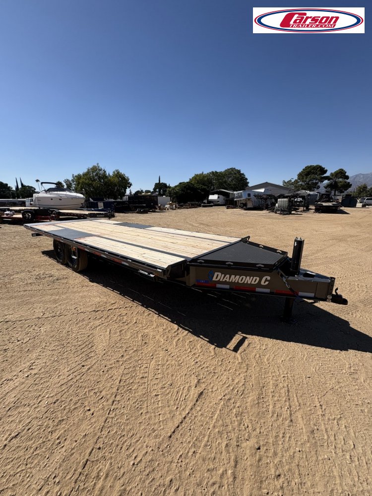 102x22 Diamond C Trailer Tilt Deck