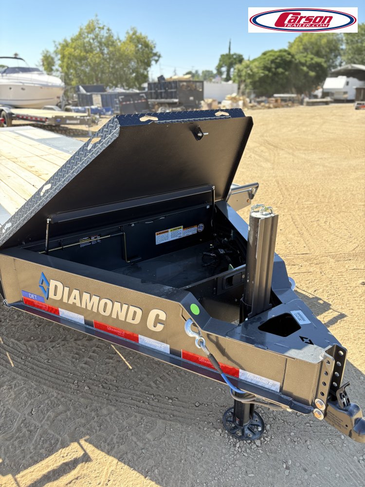 102x22 Diamond C Trailer Tilt Deck