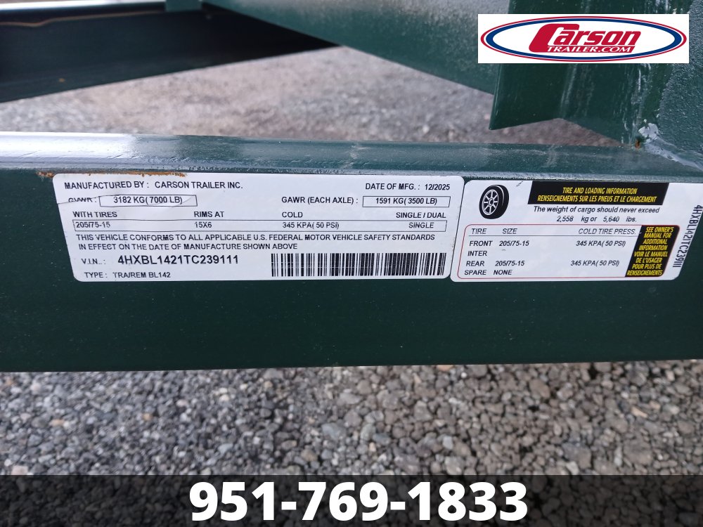 77x14 Carson Landscape Trailer