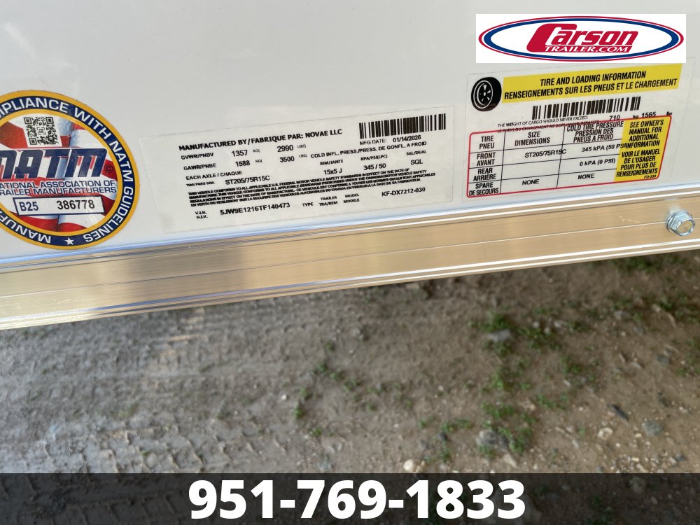 72x12 Formula Enclosed Cargo