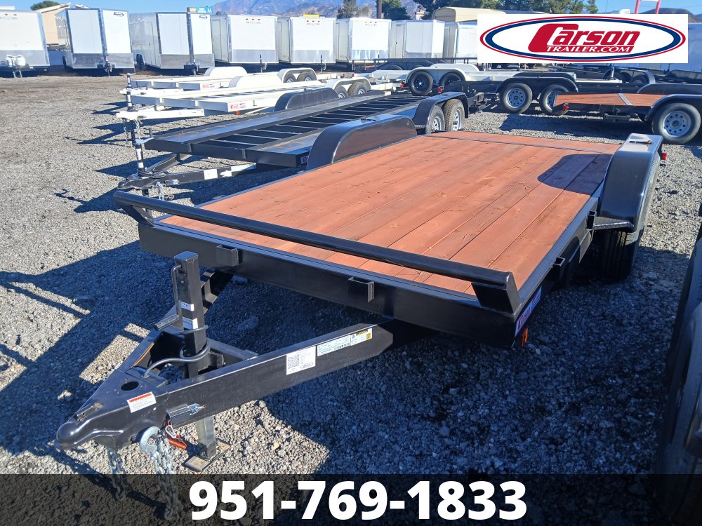 2027 7×16 Equipment Flatbed Trailer photo 2