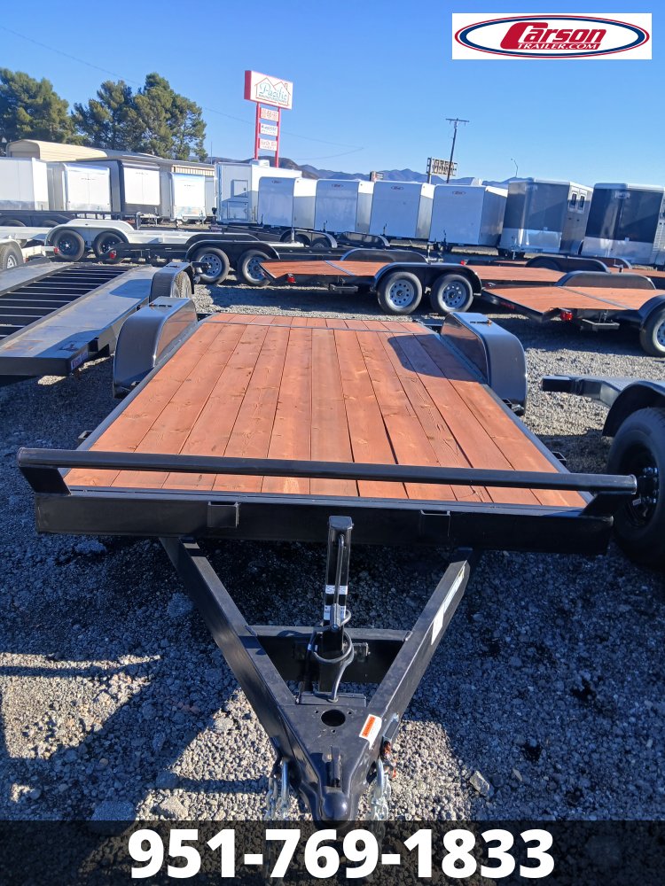 2027 7×16 Equipment Flatbed Trailer photo 3