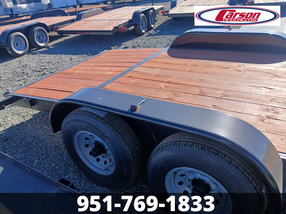 2027 7×16 Equipment Flatbed Trailer photo 4