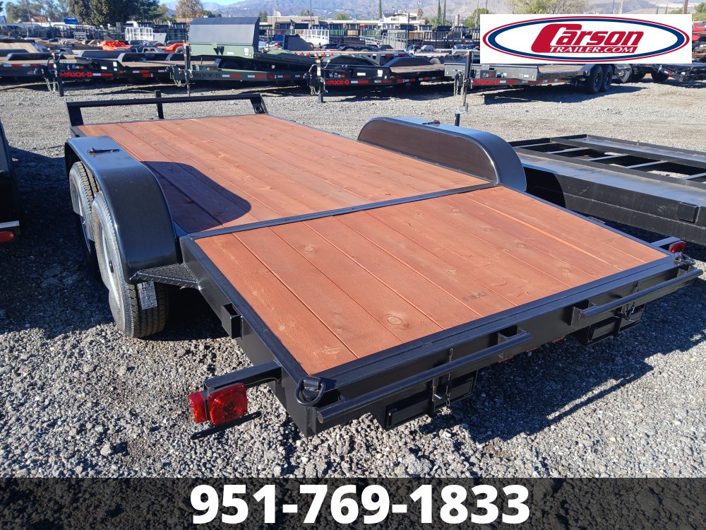 2027 7×16 Equipment Flatbed Trailer photo 6