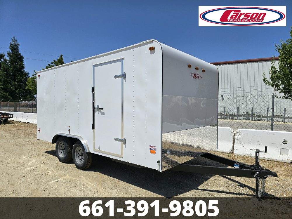 8x16 Carson Trailer Enclosed Cargo