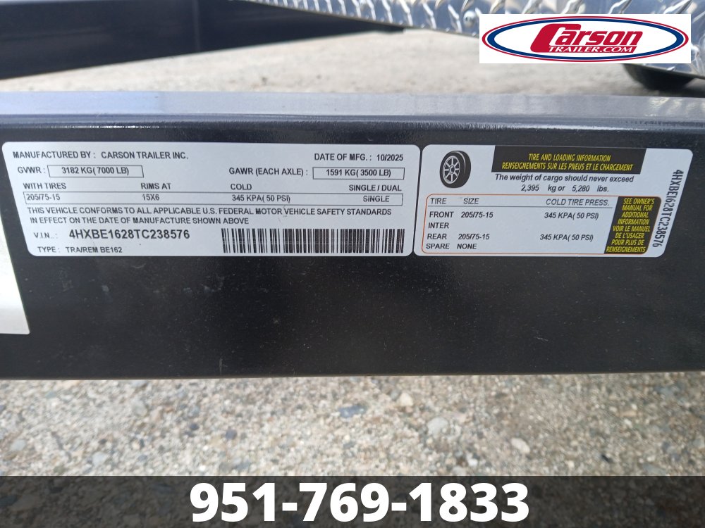 96x16 Carson Enclosed Cargo