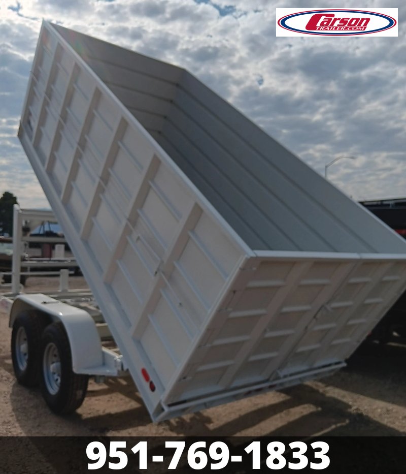 2024 CARSON T/A 7' X 14' GOOSENECK DUMP TRAILER