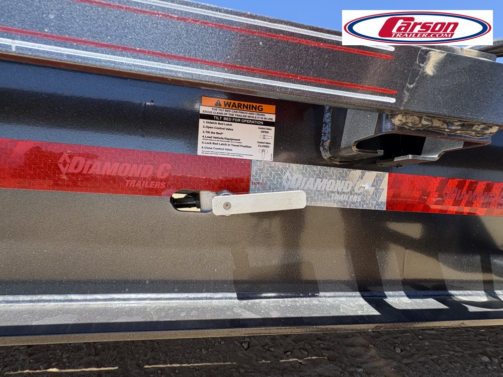 82x24 Diamond C Trailer Tilt Deck