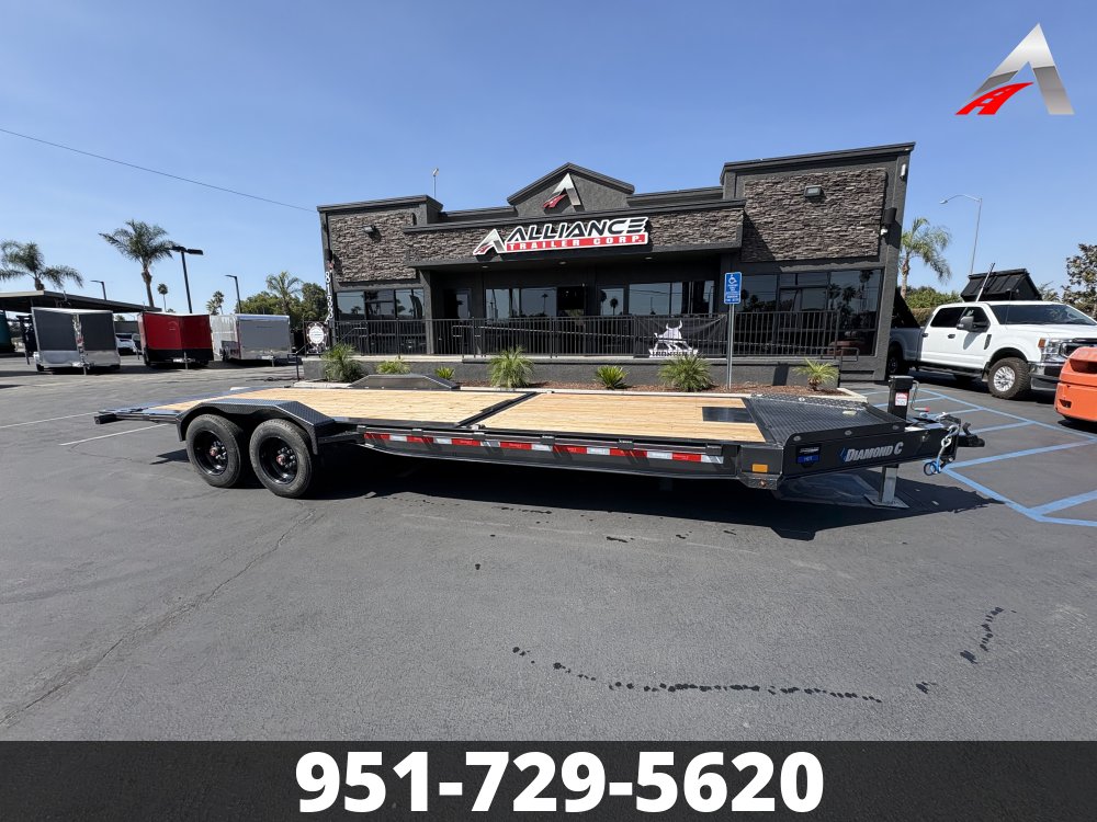82x24 Diamond C Trailer Tilt Deck