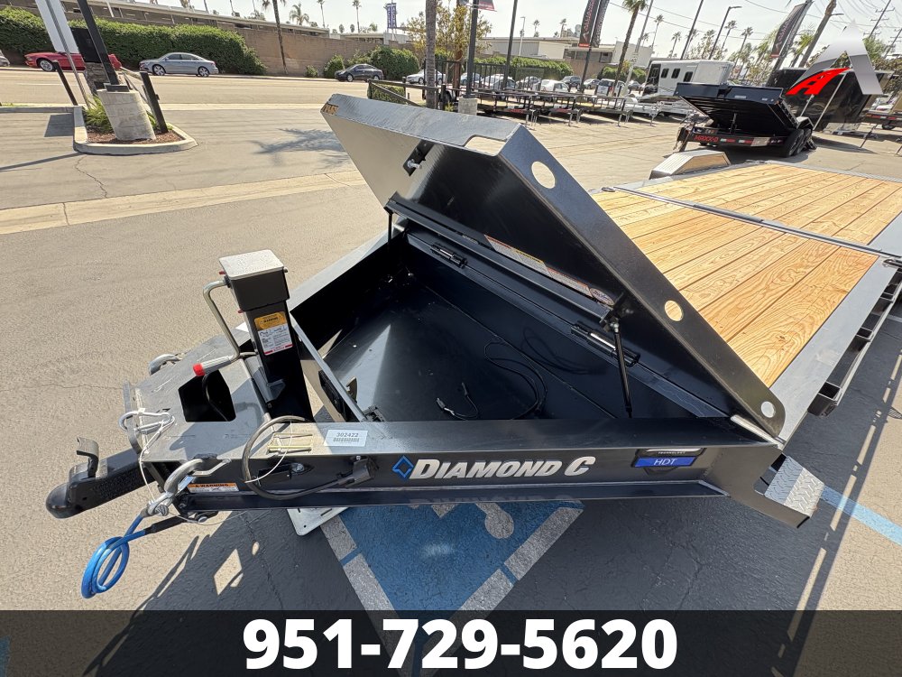 82x24 Diamond C Trailer Tilt Deck