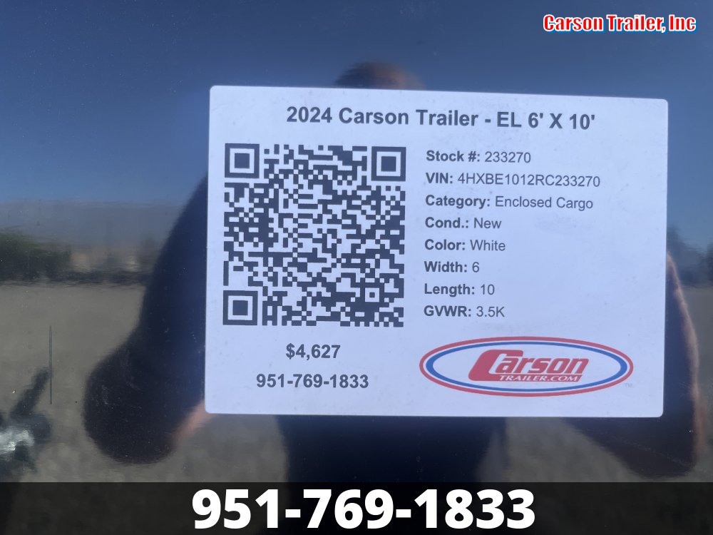 Carson Trailer Enclosed Cargo