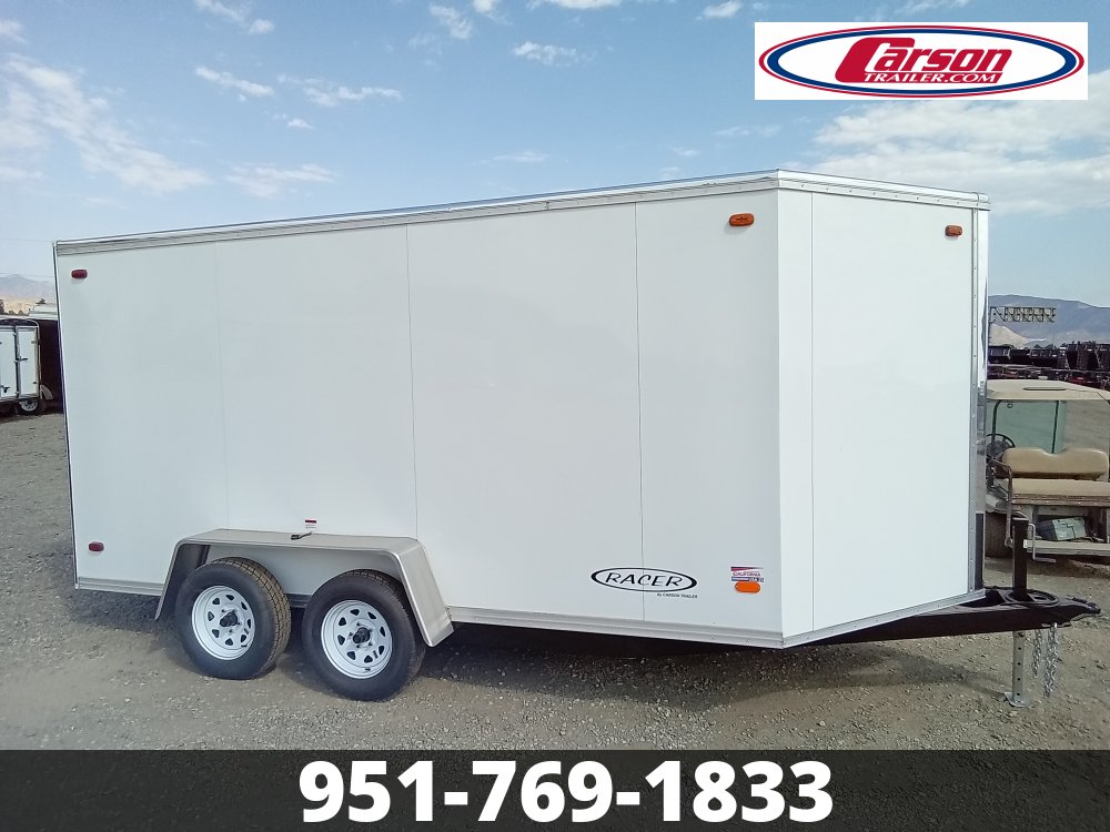 2025 CARSON T/A 7' X 14' RACER ENCLOSED TRAILER