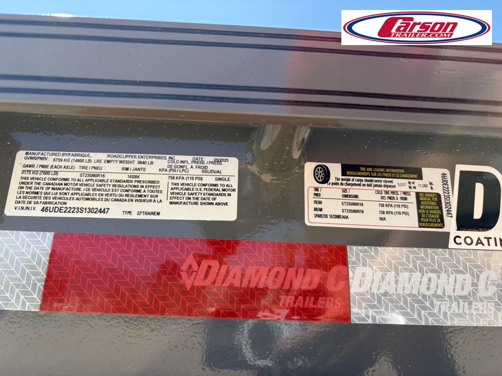 82x22 Diamond C Trailer HD Equipment