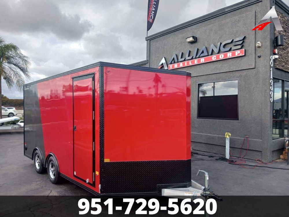 102x16 Stealth Trailers Enclosed Car Hauler