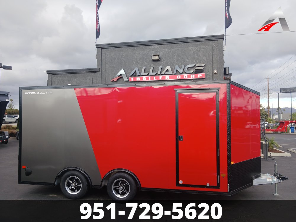 102x16 Stealth Trailers Enclosed Car Hauler