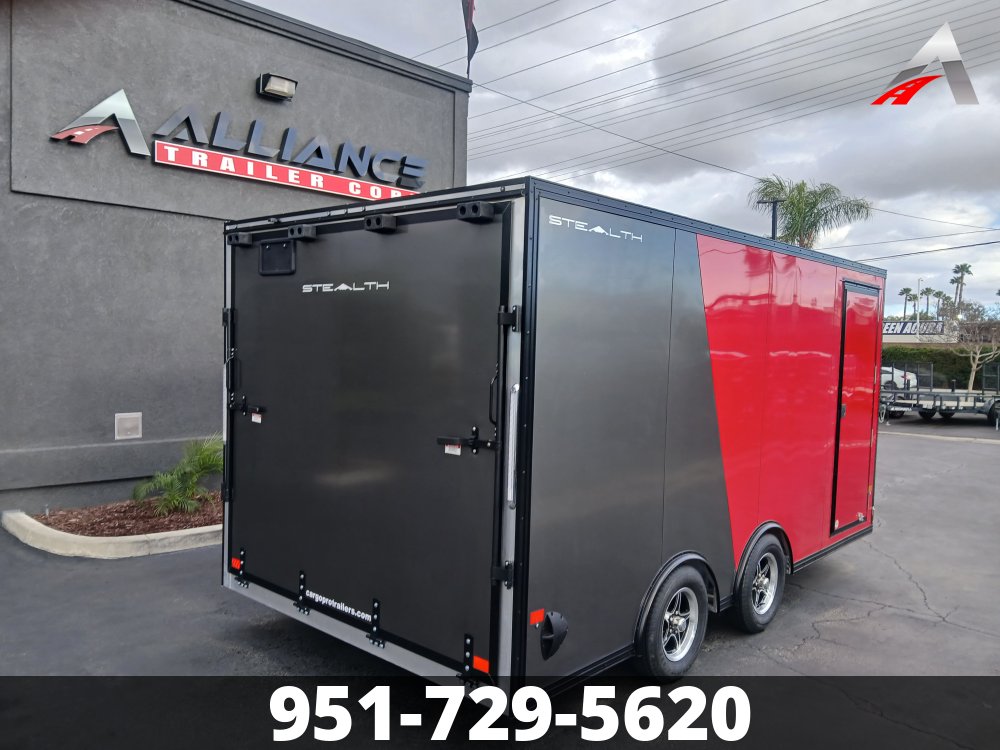 102x16 Stealth Trailers Enclosed Car Hauler