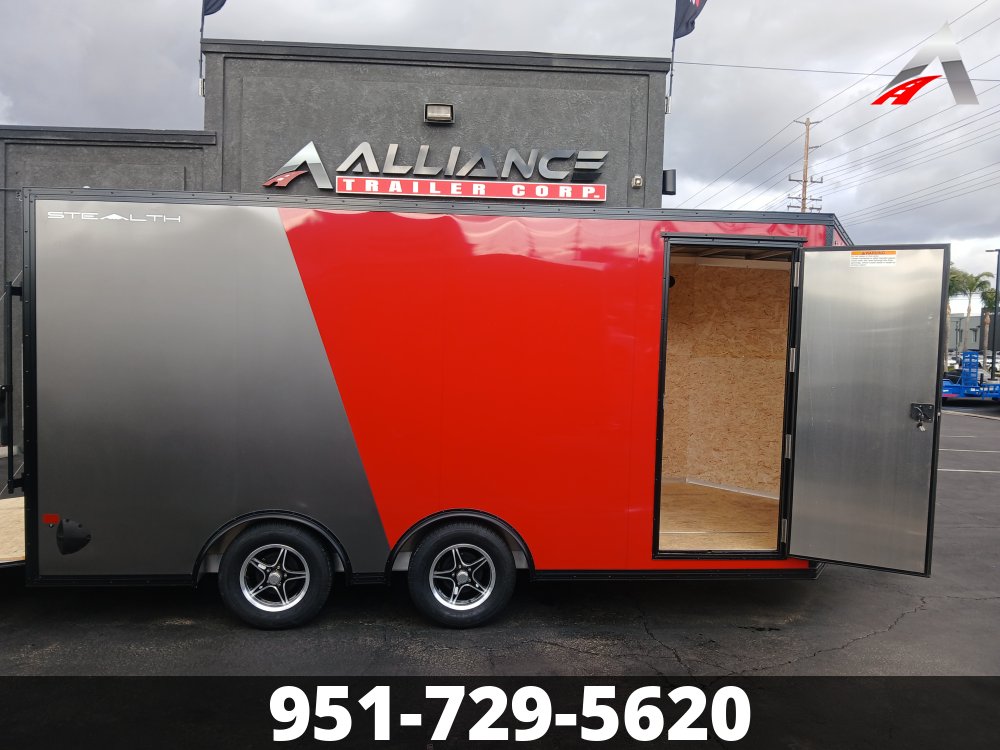 102x16 Stealth Trailers Enclosed Car Hauler