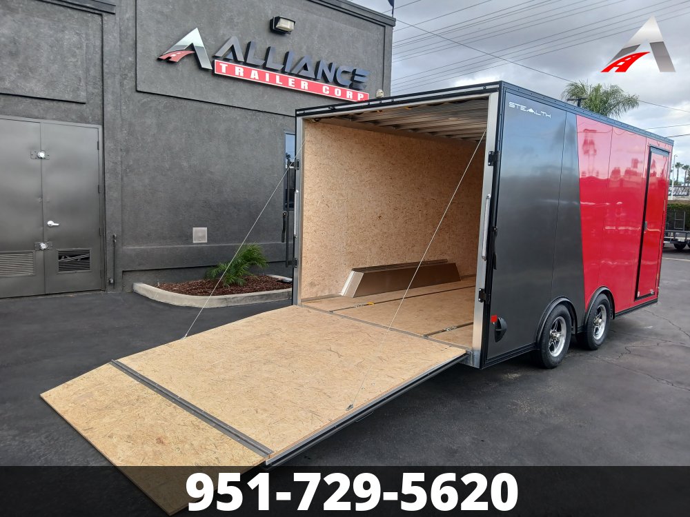 102x16 Stealth Trailers Enclosed Car Hauler