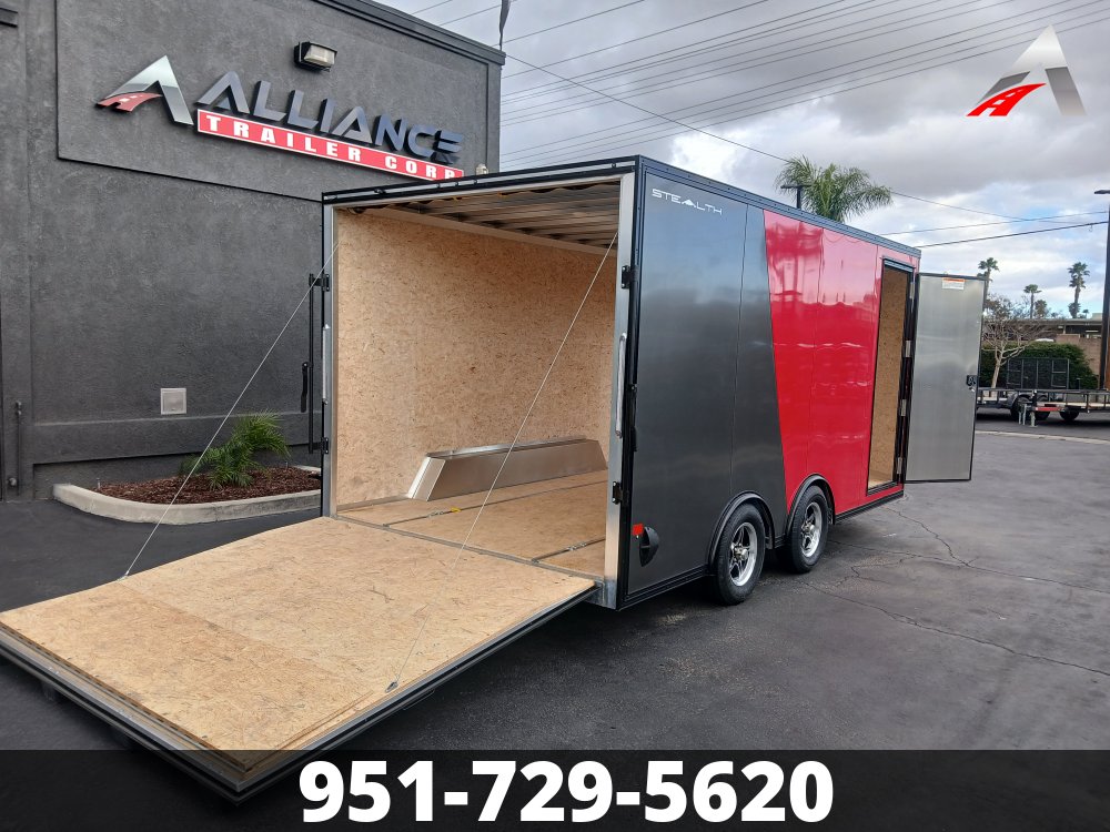 102x16 Stealth Trailers Enclosed Car Hauler