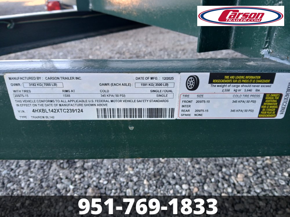 77x14 Carson Landscape Trailer