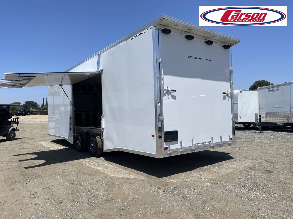 102x28 Stealth Trailers Enclosed Car Hauler