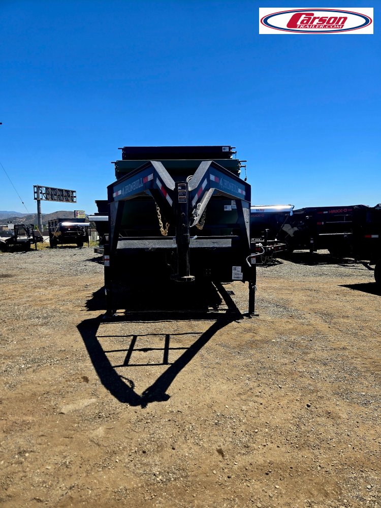 83x16 Iron Bull ROLL OFF TRAILER
