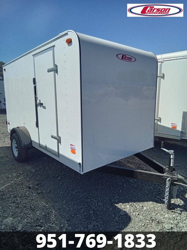 2025 CARSON S/A 6' X 12' EL ENCLOSED TRAILER