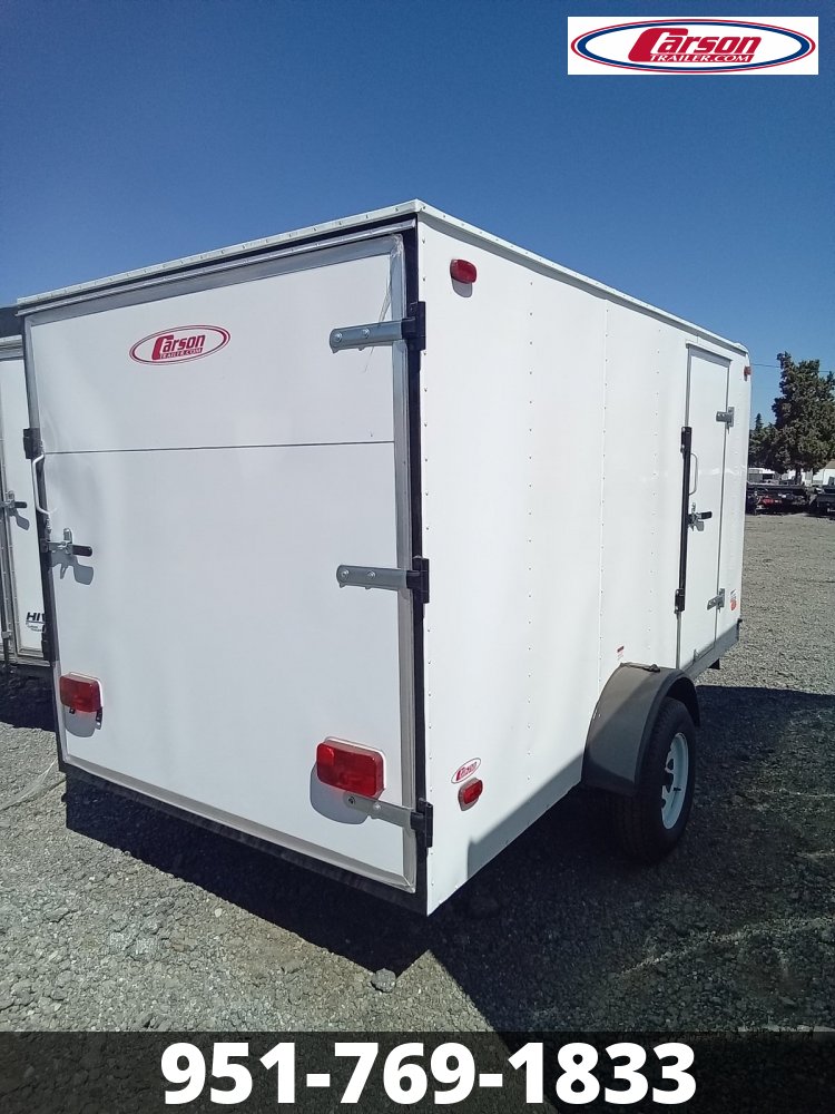 2025 CARSON S/A 6' X 12' EL ENCLOSED TRAILER